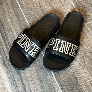 PINK slides sandals